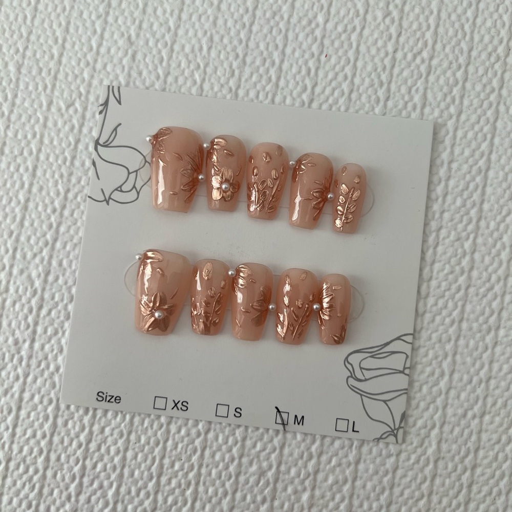 New Press on nail size M